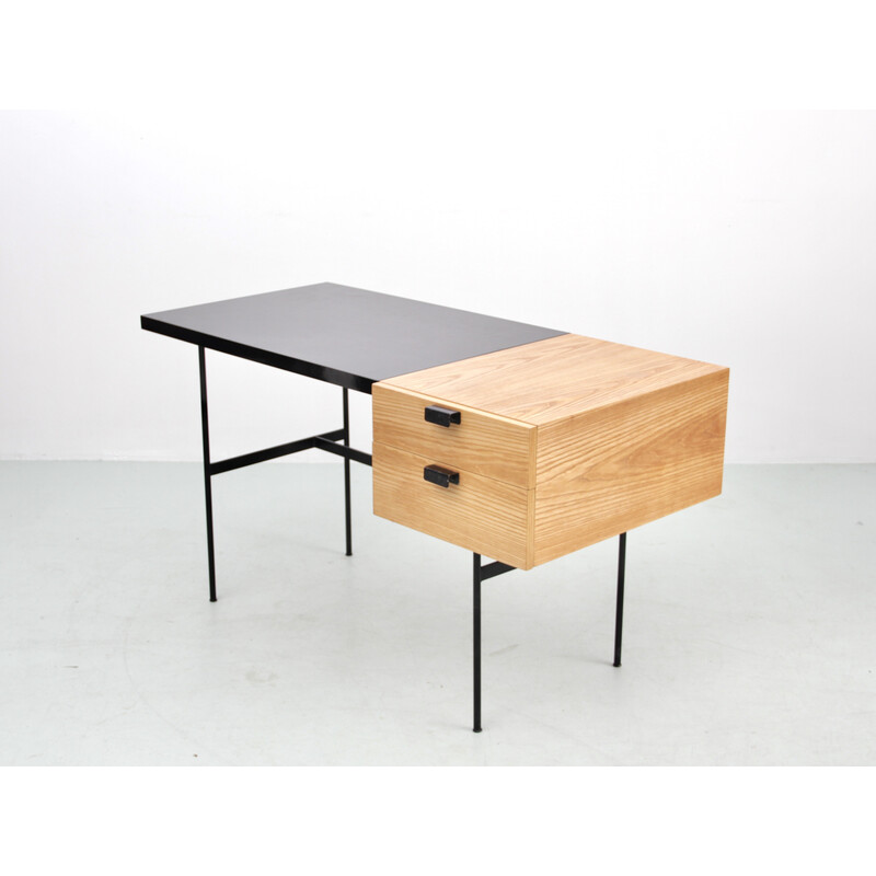 Vintage Cm141 bureau van Pierre Paulin voor Thonet, 1960