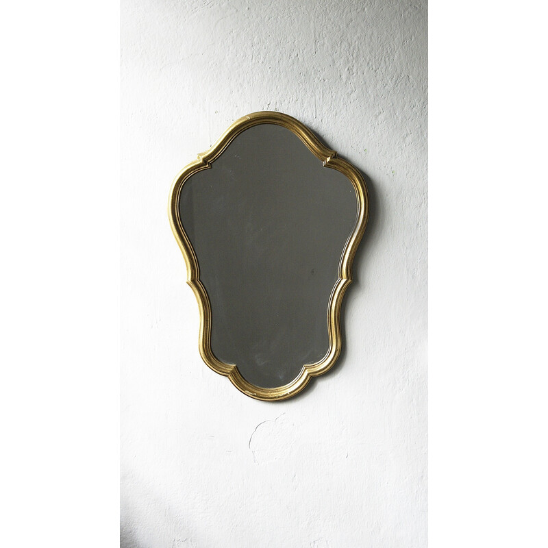 Specchio d'oro vintage, 1985