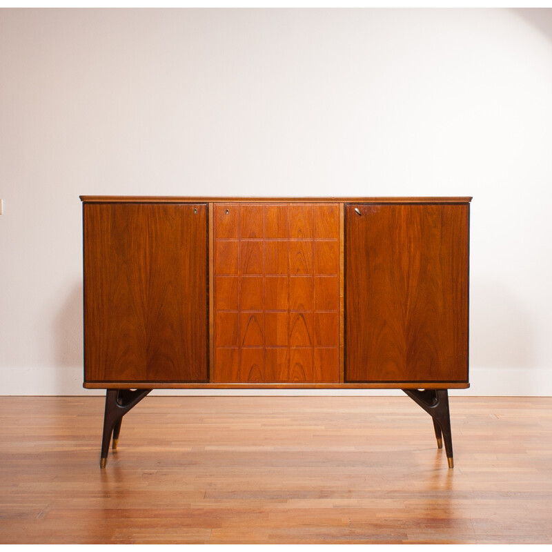 Swedish Cabinet in teak and rosewood - 1950s