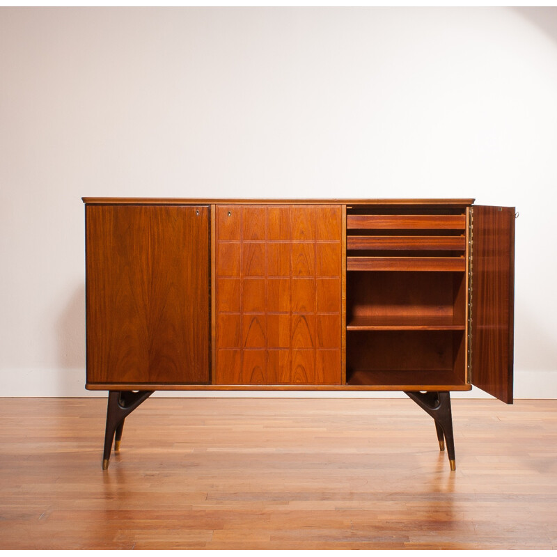 Swedish Cabinet in teak and rosewood - 1950s