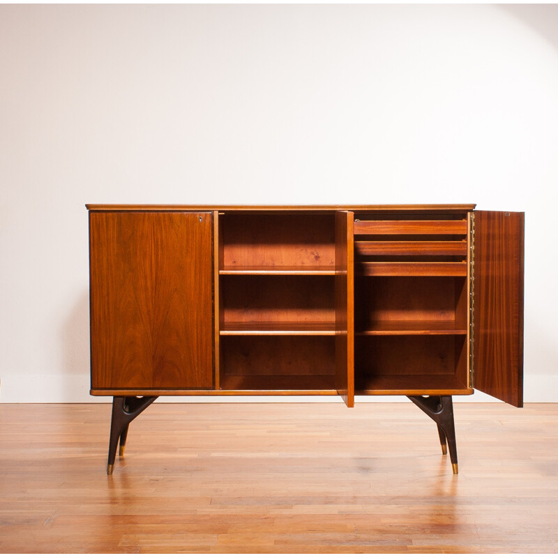 Swedish Cabinet in teak and rosewood - 1950s