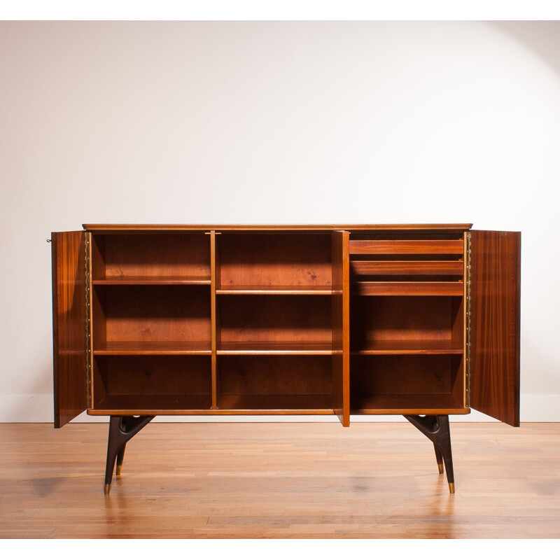 Swedish Cabinet in teak and rosewood - 1950s