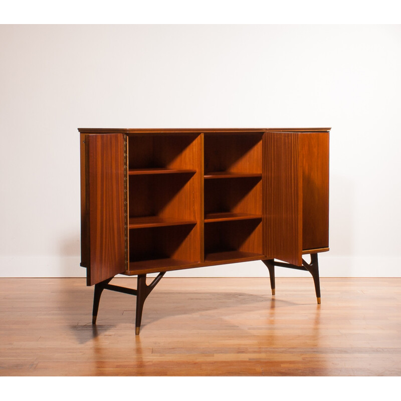 Swedish Cabinet in teak and rosewood - 1950s