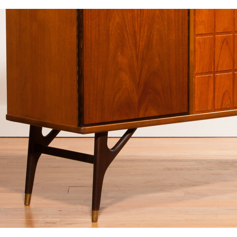 Swedish Cabinet in teak and rosewood - 1950s