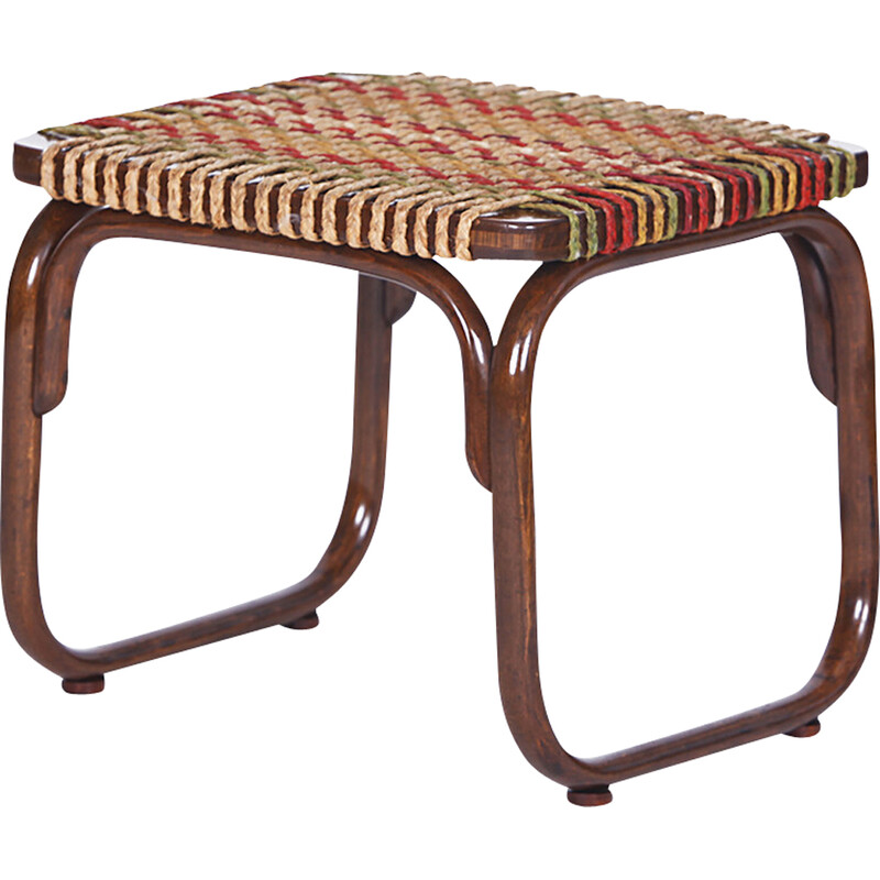 Vintage B 313 stool by Josef Frank for Thonet-Mundus Ag, 1928