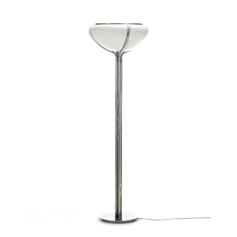 Lampadaire vintage model Quadrifoglio par Gae Aulenti pour Harvey Guzzini, 1974