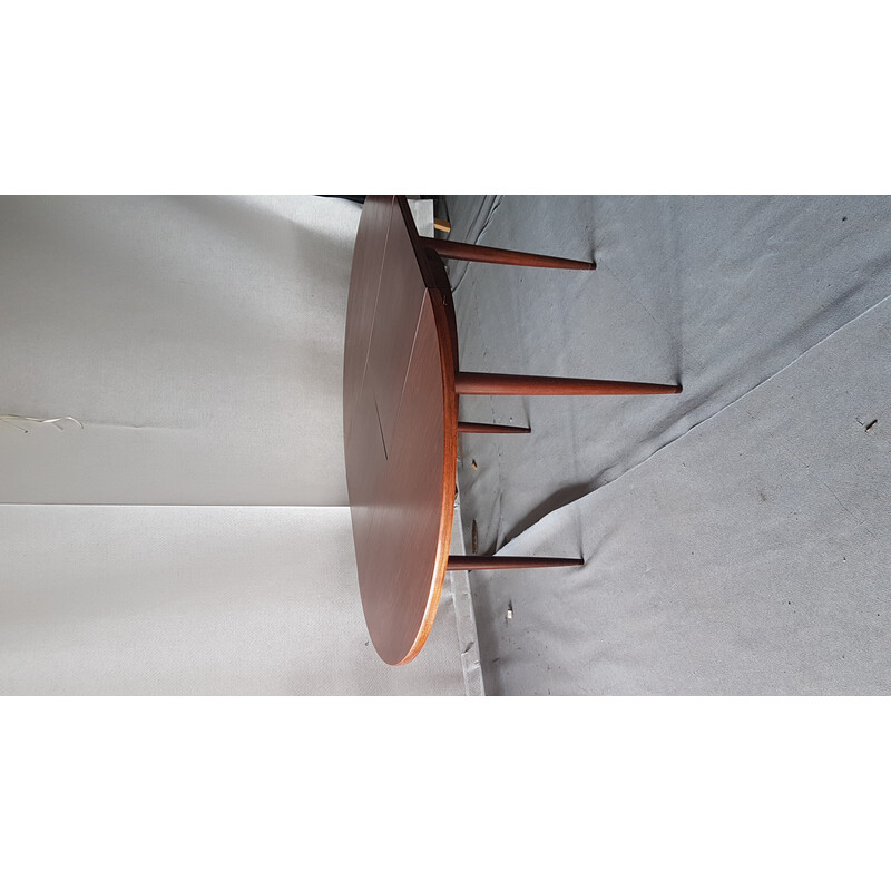 Table extensible ronde 150 (+40)x130 cm Metalox