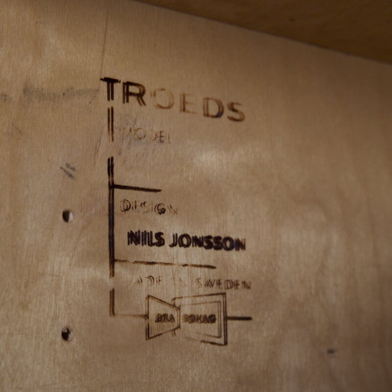 Nils Jonsson two doors sideboard dressoir for Troeds Sweden - 1960s 