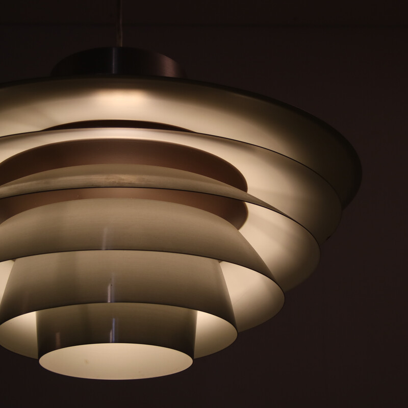 Vintage "Verona" pendant lamp by Svend Middelboe for Nordisk Solar, Denmark 1960s