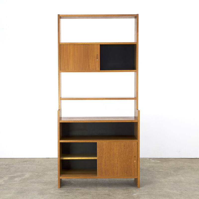Poul Cadovius wall cabinet for KLM - 1950s