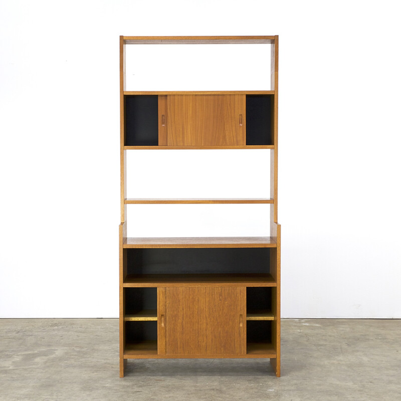 Poul Cadovius wall cabinet for KLM - 1950s