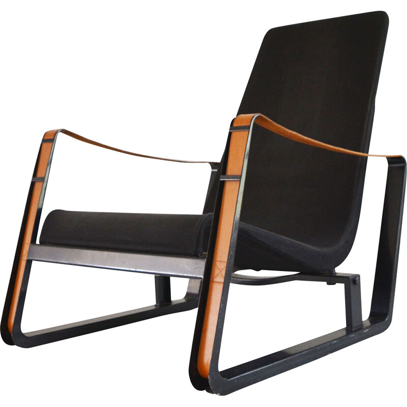 Vintage armchair model Cité by Jean Prouvé for vitra, 2002