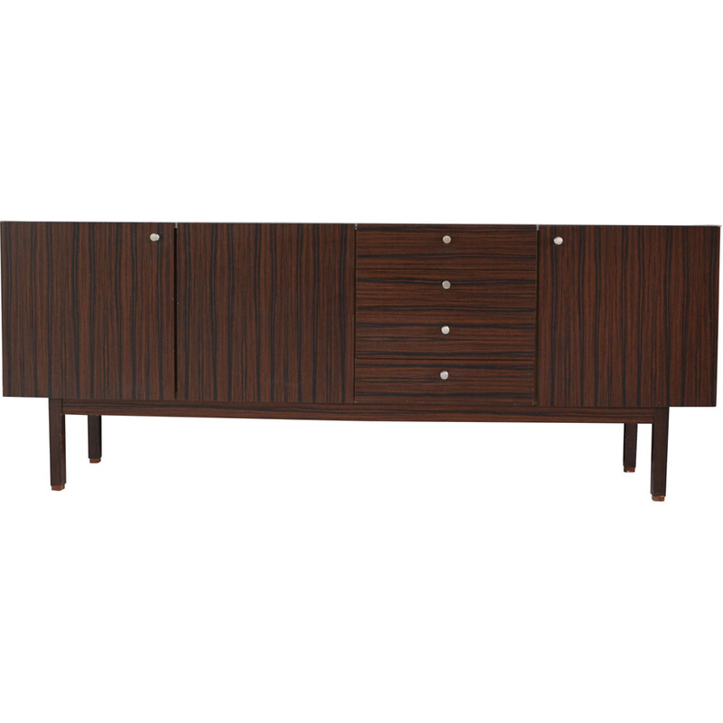 Vintage palissander fineer dressoir, 1970