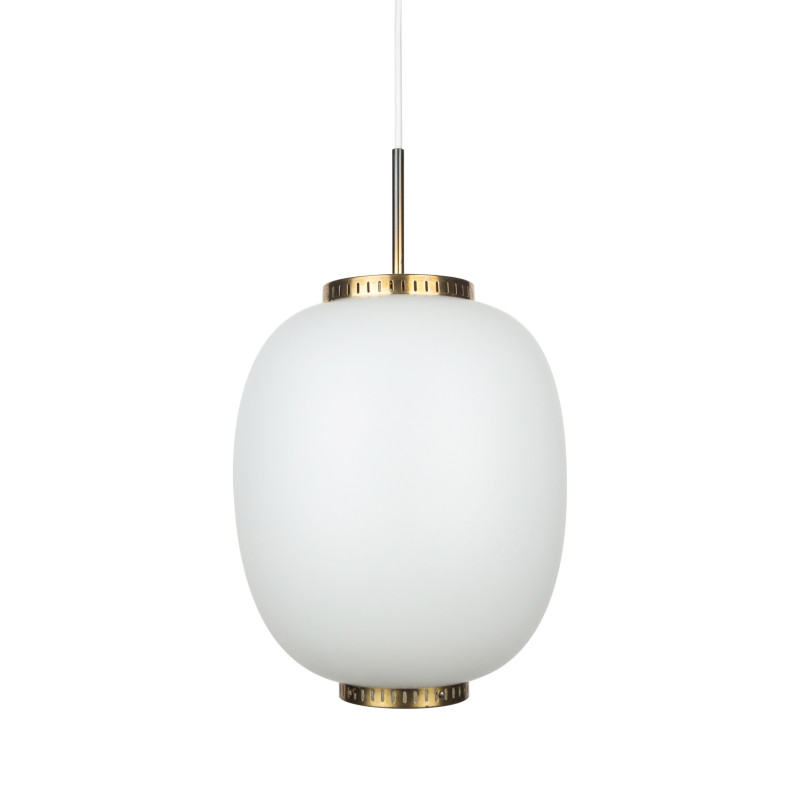 Kina vintage pendant lamp by Bent Karlby for Lyf, 1946s