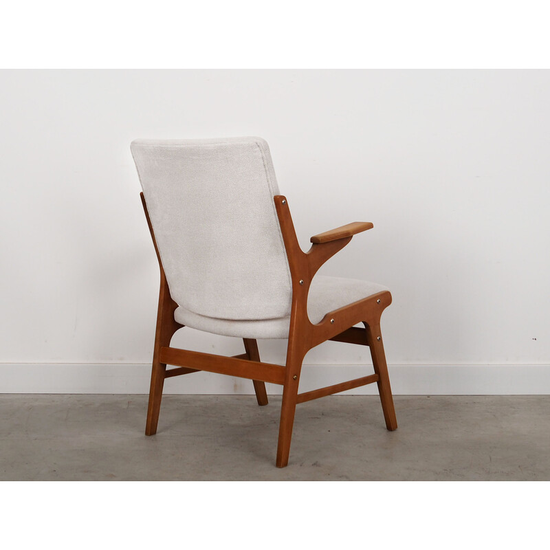 Vintage Scandinavian beechwood armchair by Arne Hovmand Olsen for A. R. Klingenberg and Son, 1960s