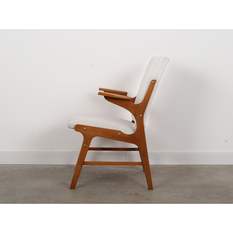 Vintage Scandinavian beechwood armchair by Arne Hovmand Olsen for A. R. Klingenberg and Son, 1960s