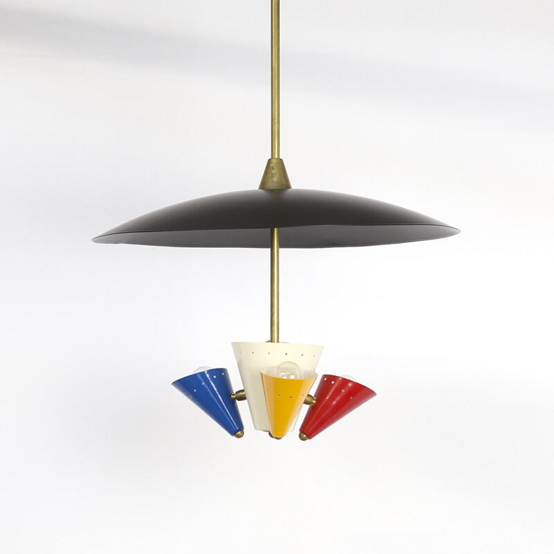 Pendant light by Stilnovo Italy - 1950s