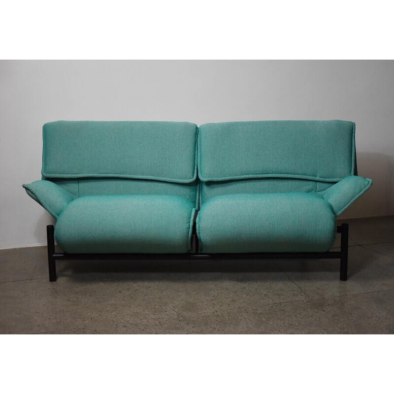 Vintage Veranda Zweisitzer-Sofa von Vico Magistretti für Cassina, 1980er Jahre