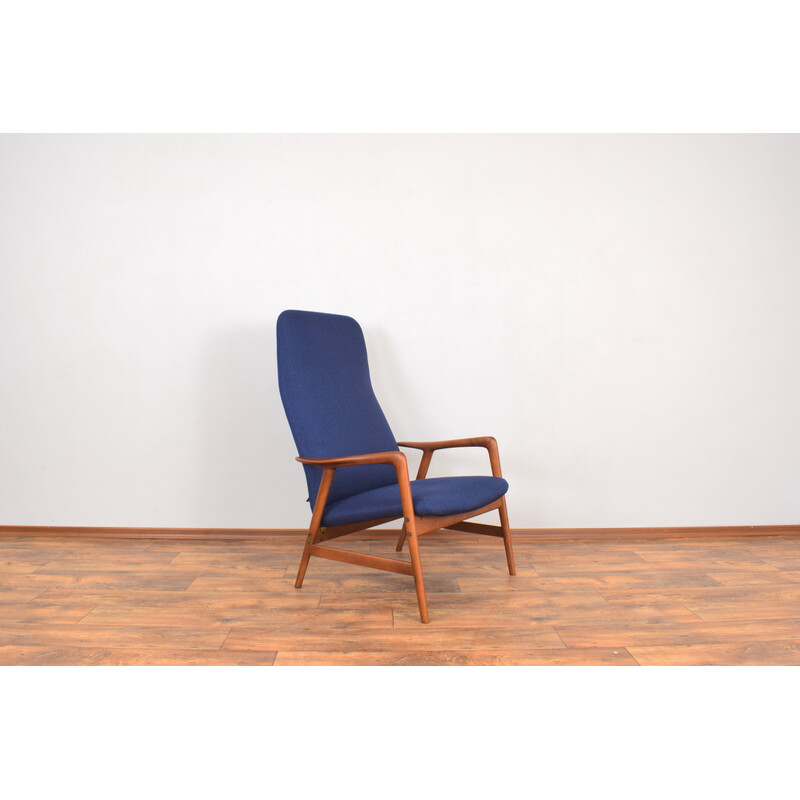 Fauteuil vintage modèle Contour par Alf Svensson pour Dux, 1960