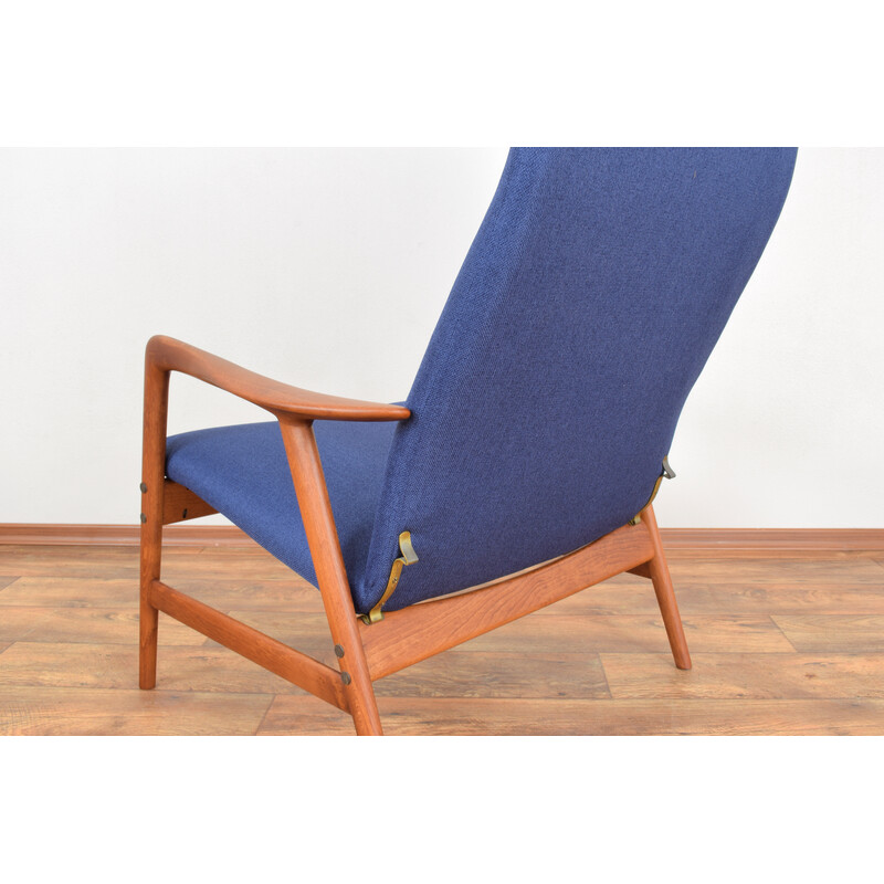 Midden-eeuwse fauteuil model Contour van Alf Svensson voor Dux, 1960