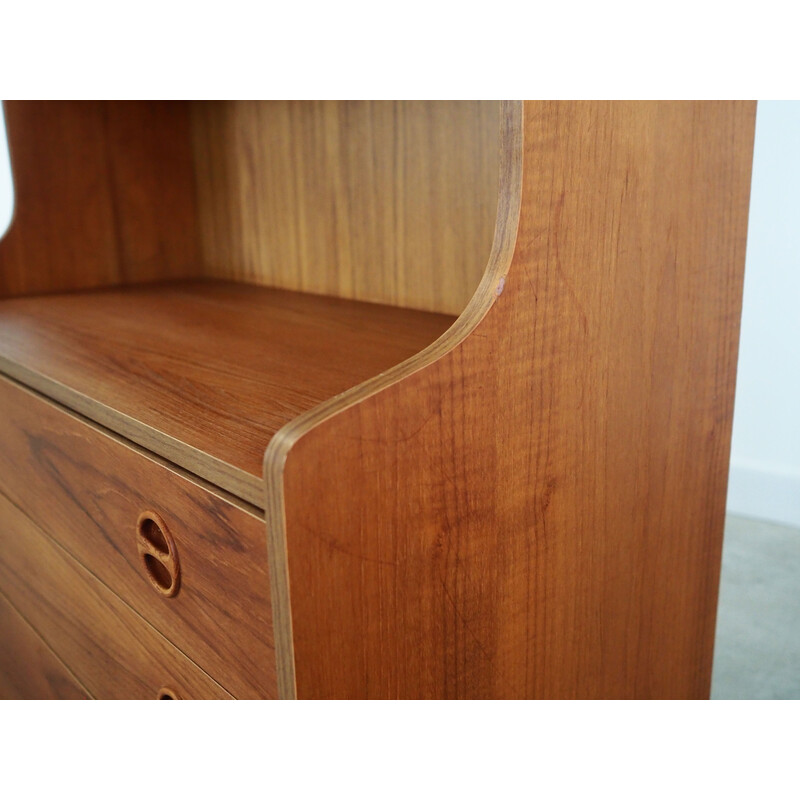 Vintage teak bookcase, Denmark 1960s