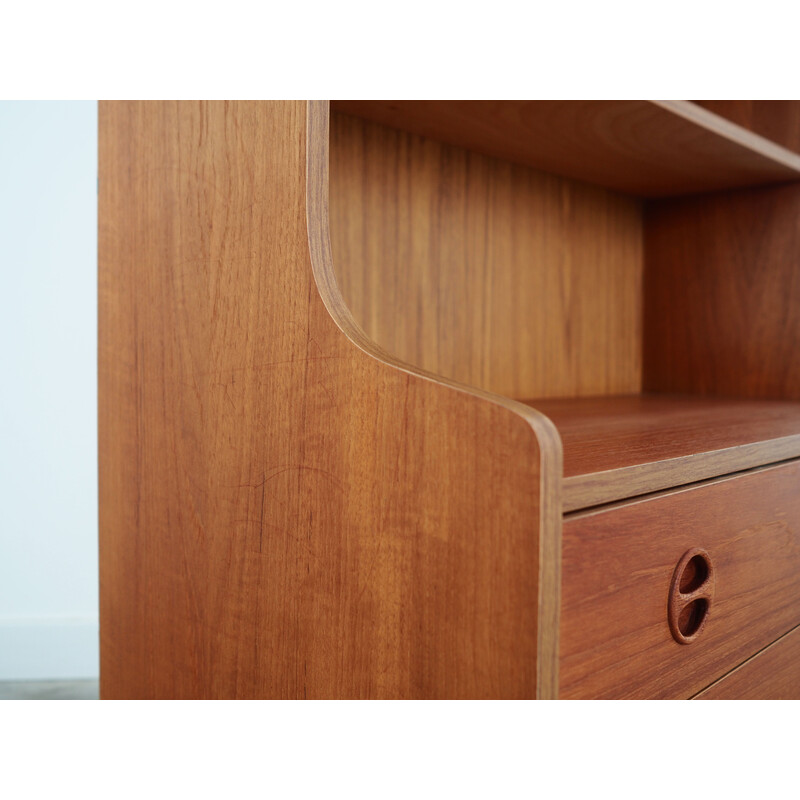 Vintage teak bookcase, Denmark 1960s