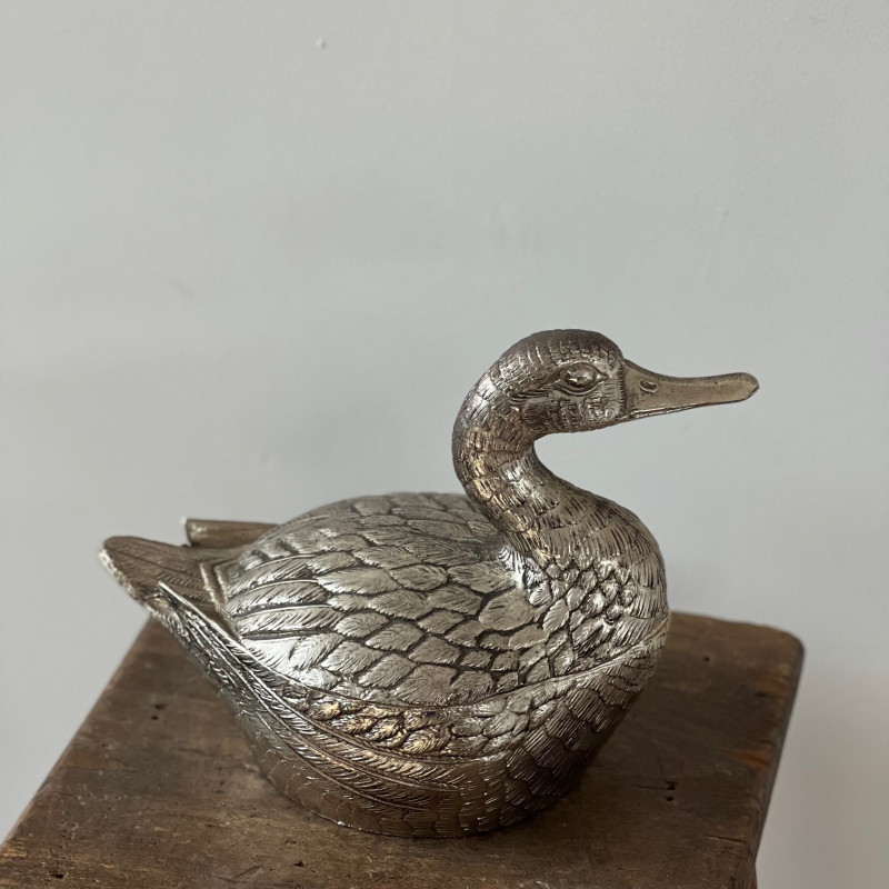 Vintage Italian duck ice bucket by Mauro Manetti, 1960s