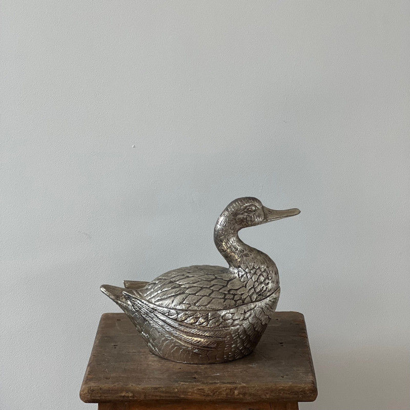 Vintage Italian duck ice bucket by Mauro Manetti, 1960s