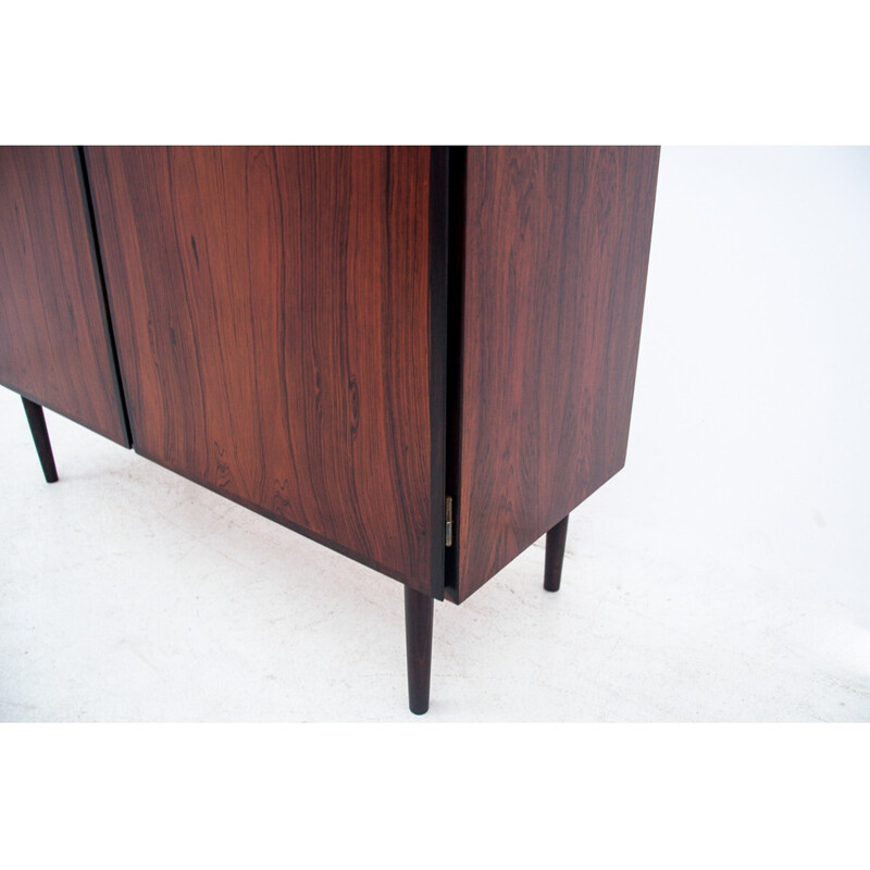 Vintage rosewood highboard by Gunni Omann, Denmark 1960s