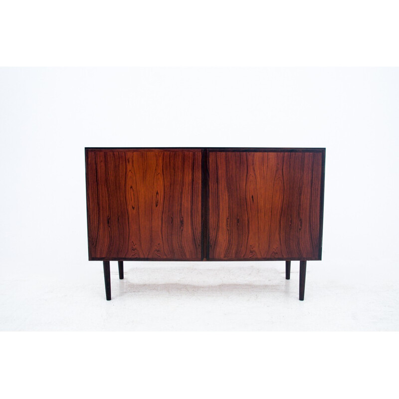 Vintage rosewood highboard by Gunni Omann, Denmark 1960s