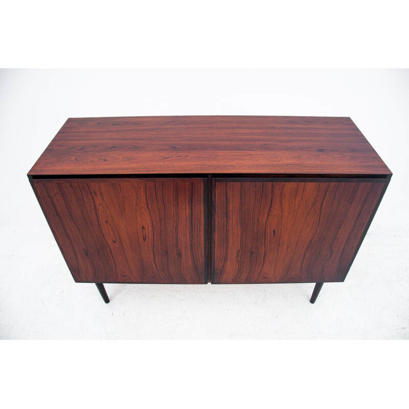 Vintage rosewood highboard by Gunni Omann, Denmark 1960s