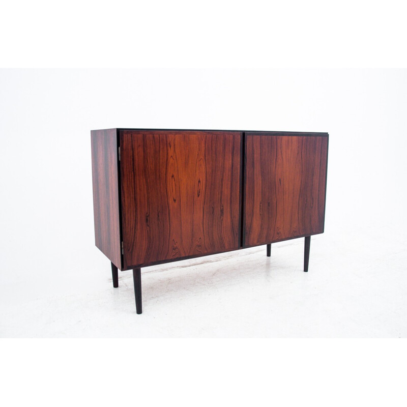 Vintage rosewood highboard by Gunni Omann, Denmark 1960s