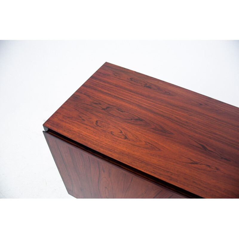 Vintage rosewood highboard by Gunni Omann, Denmark 1960s