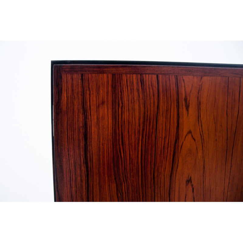 Vintage rosewood highboard by Gunni Omann, Denmark 1960s