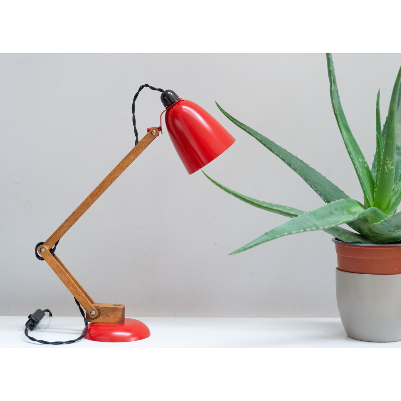 Lámpara vintage Maclamp de Terence Conran para Habitat, años 60