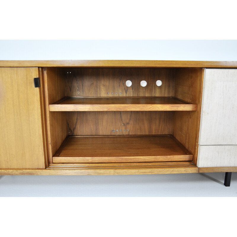 Aparador Vintage com 2 portas de correr de Florence Knoll Bassett para a Knoll Inc, anos 60