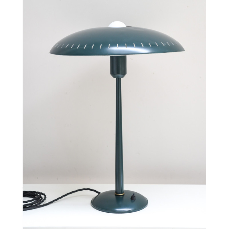Vintage metal lamp by Louis Kalff for Phillips, 1950s