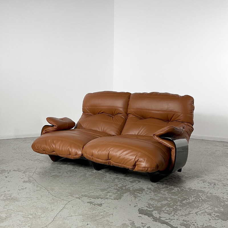 "Marsala" vintage sofa by Michel Ducaroy for Ligne Roset, 1970