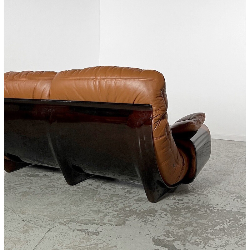 "Marsala" vintage sofa by Michel Ducaroy for Ligne Roset, 1970