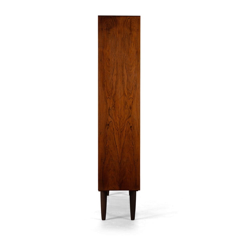 Vintage rosewood bookcase by D and R Møbelfabrik, 1960s