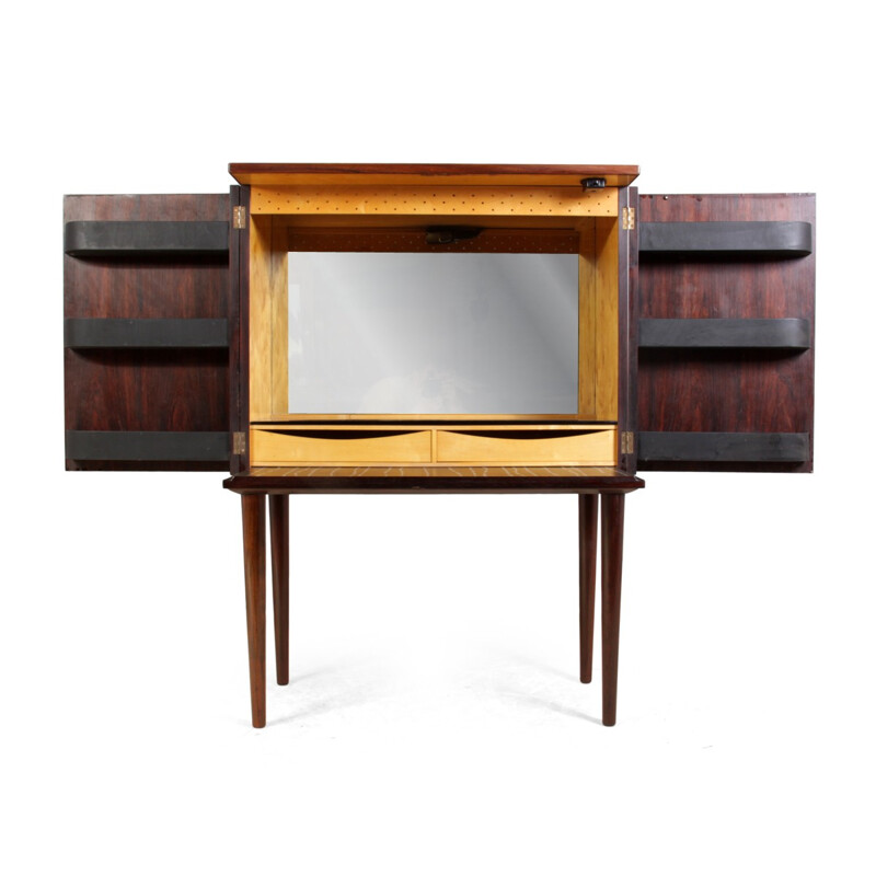 Mid Century Danish rosewood cocktail cabinet - 1960s