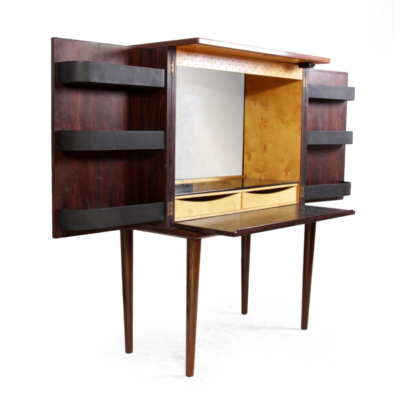 Mid Century Danish rosewood cocktail cabinet - 1960s