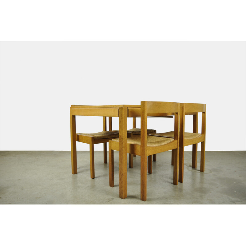 Vintage dining set by Gerard Geytenbeek for Azs, Netherlands 1960s