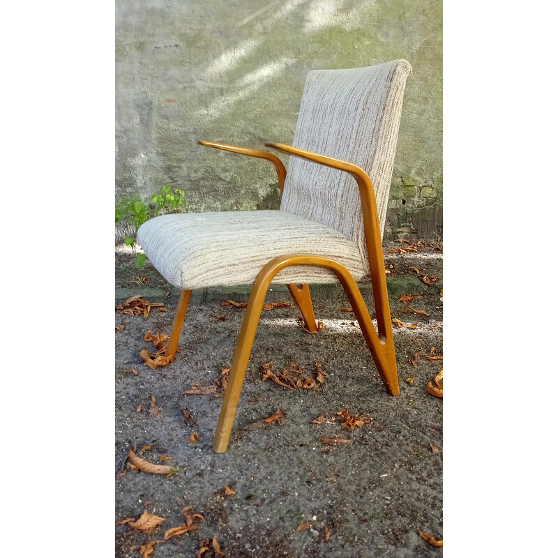 Fauteuil vintage de Paul Bode pour Federholzgesellschaft, 1955