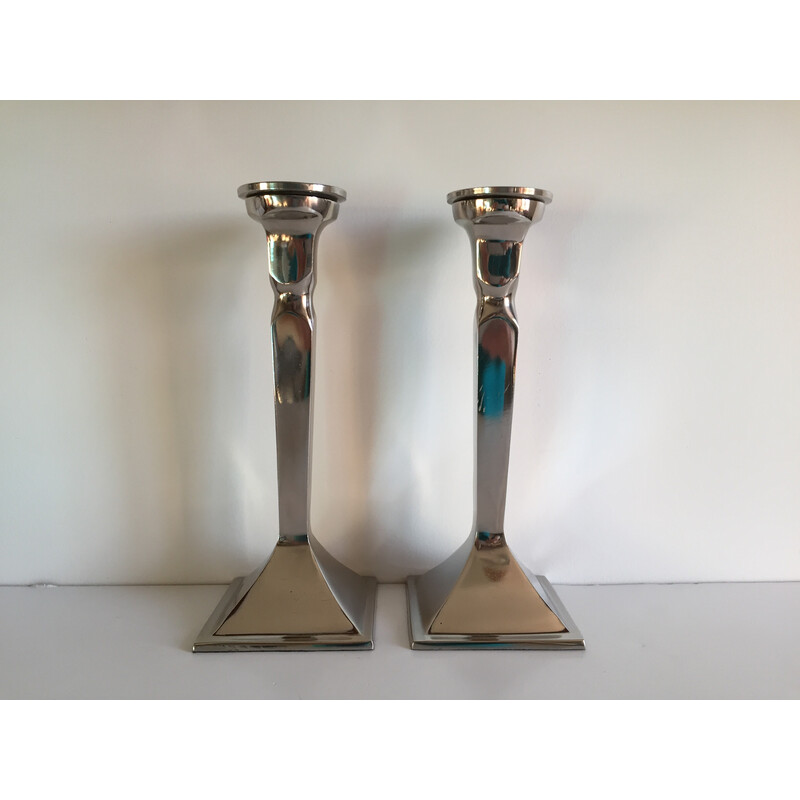 Pair of neo classic vintage candlesticks