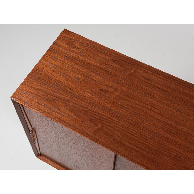 Mid century Danish highboard in teak model 19 by Omann Jun, 1960s