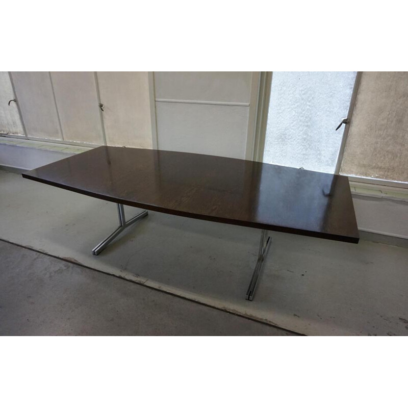 Theo Tempelman dining table, conference table for AP Originals - 1970s