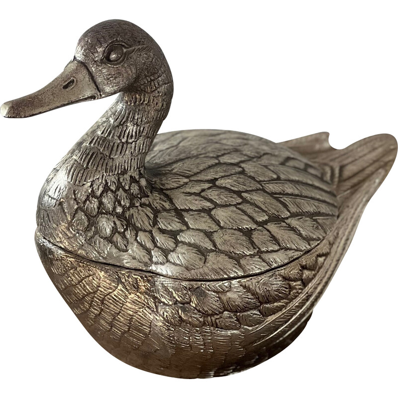 Vintage Italian duck ice bucket by Mauro Manetti, 1960s