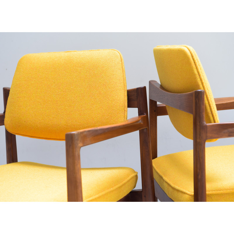 Pair of vintage armchairs by Jens Risom, 1968