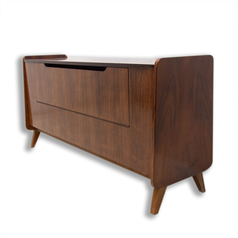 Mid century walnut dresser by František Jirák for Tatra Nabytok, Czechoslovakia 1960s